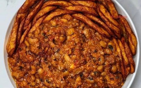 Beans Porridge & Plantain