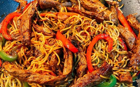 Peppered Beef Stir-Fry Noodles Kit