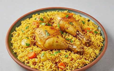 Fried Rice & Chicken